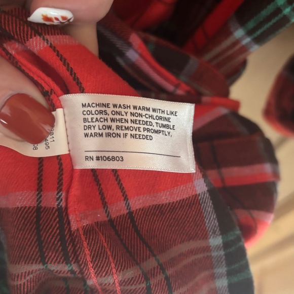 Duluth Trading flannel dress - Picture 4 of 5
